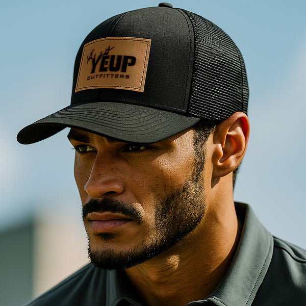 Trucker Hat - Leather Patch