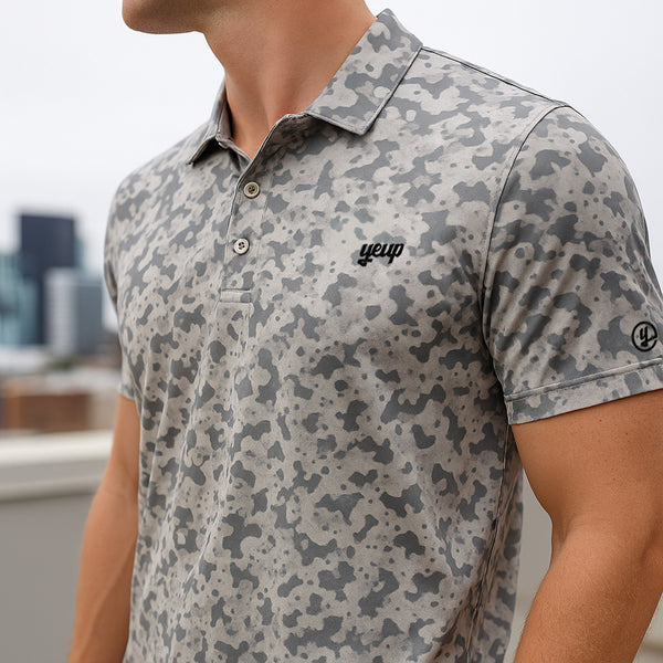 Lipan Camo - Performance Polo (Yeup Script)