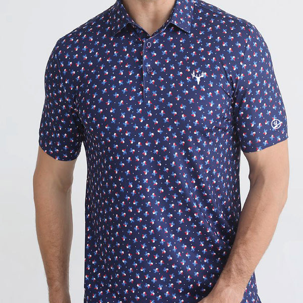 Lucky Texas - Performance Polo (Deer Icon)
