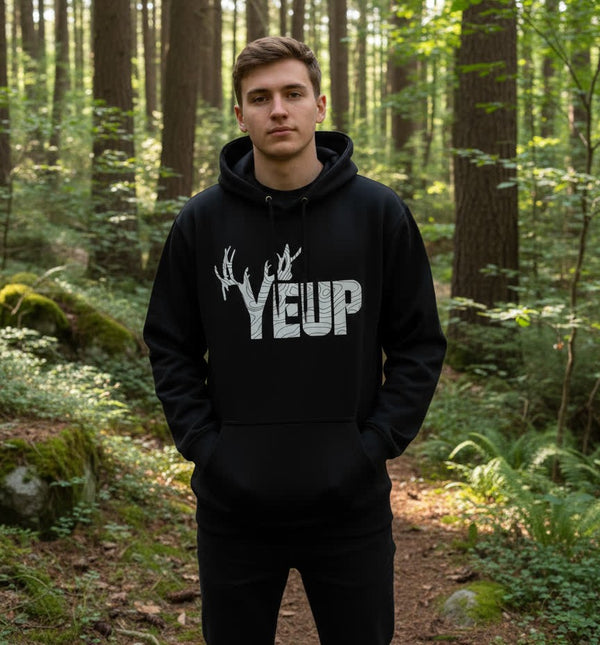 Black Yeup Campfire Hoodie