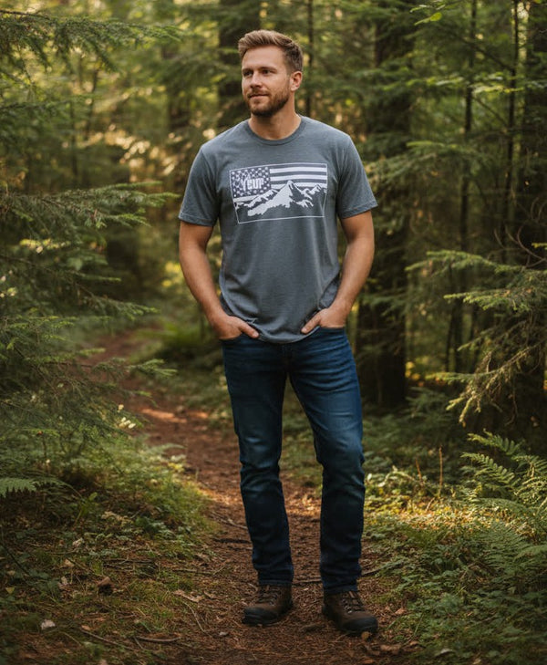 Blue Yeup Graphic Tee