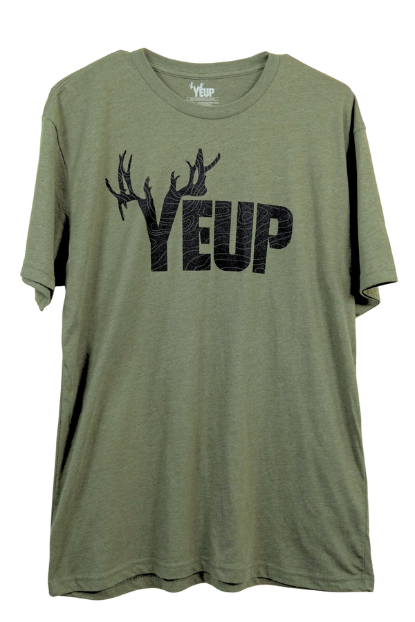 Green Yeup Graphic Tee