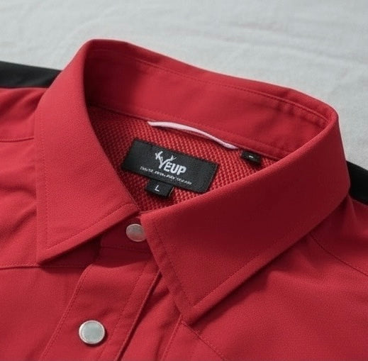 Red Field Polo — Yeup Outfitters, view 6