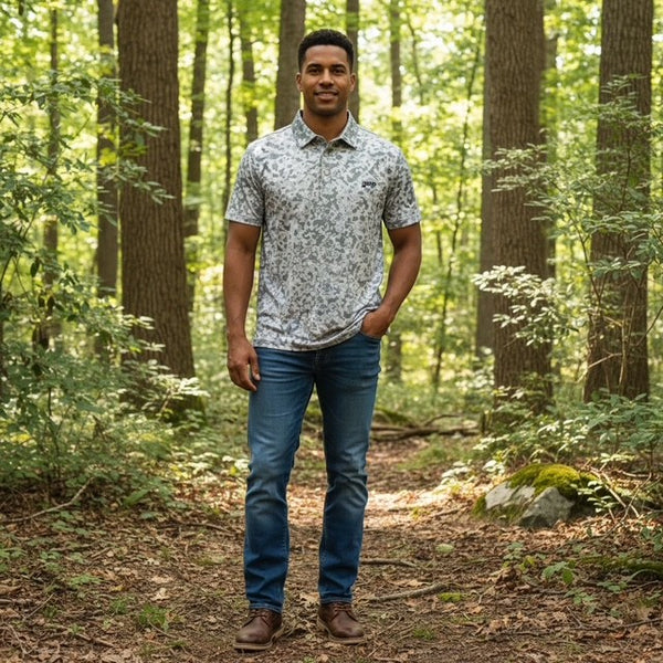 Lipan Camo - Performance Polo (Yeup Script)