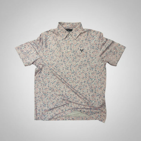 Floral Performance Polo — Yeup Outfitters, view 3