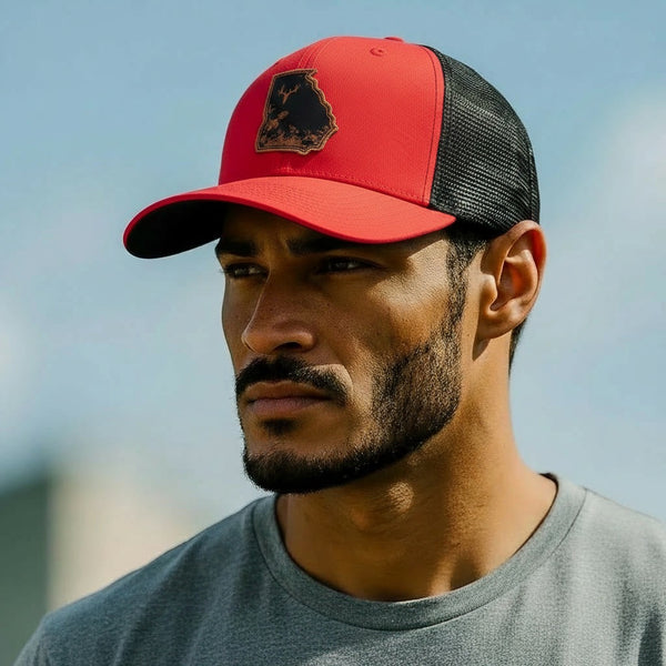 Trucker Hat Dawg Red Gameday