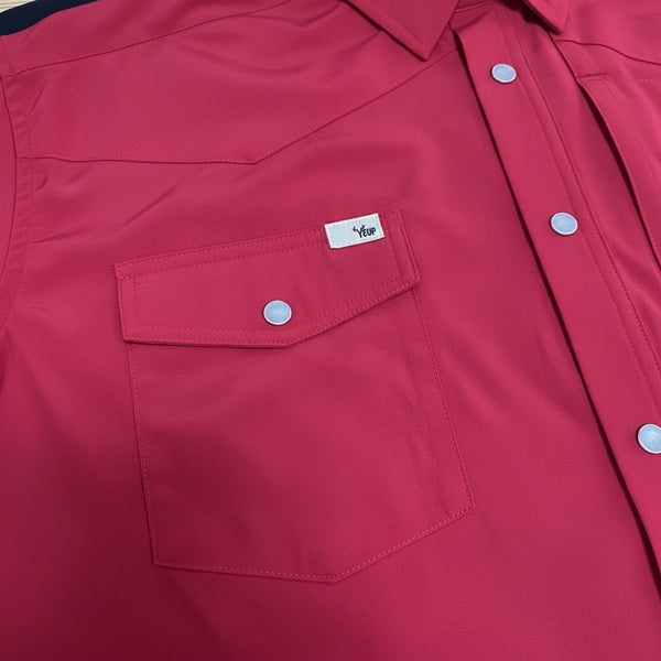 Red Field Polo — Yeup Outfitters, view 8