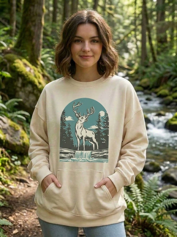 Comfort Sweatshirt Buck