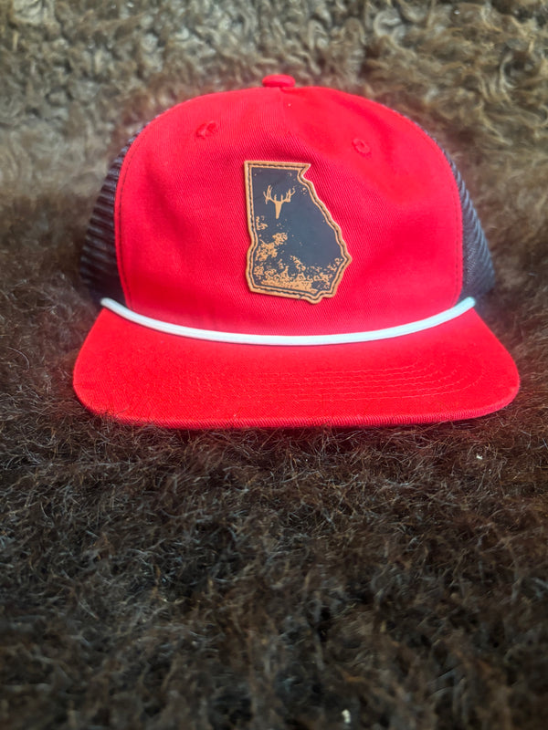Flat Bill Dawg Red Gameday
