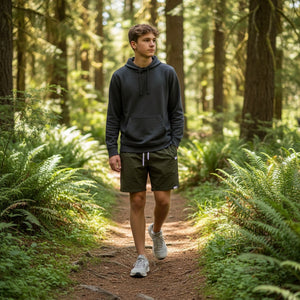 Forest Green Performance Shorts — Yeup Outfitters