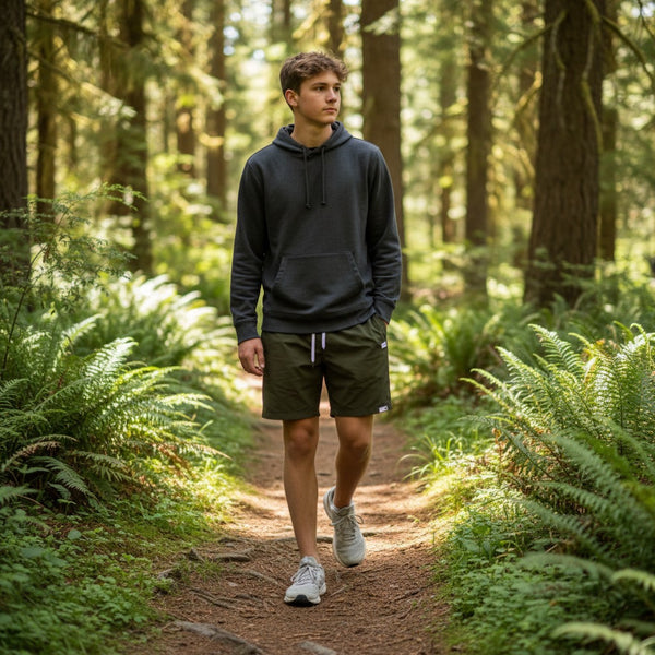 Forest Green Performance Shorts — Yeup Outfitters