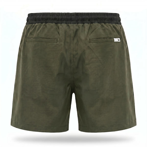Forest Green Performance Shorts lifestyle — Yeup Outfitters