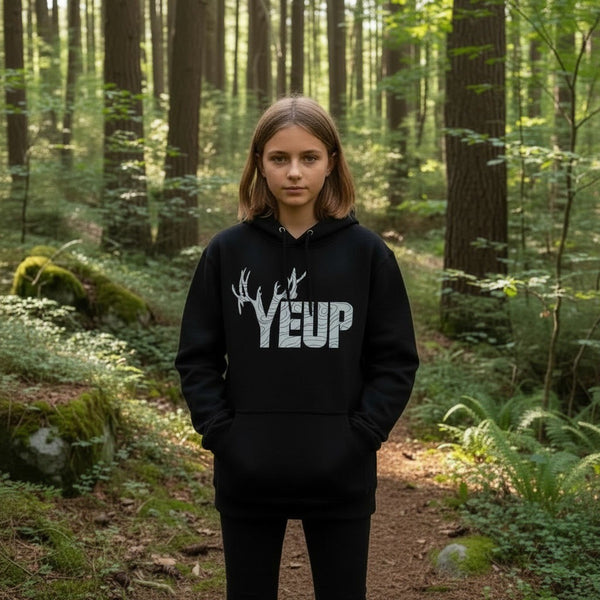 Children's Black Yeup Campfire Hoodie