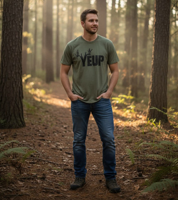 Green Yeup Graphic Tee