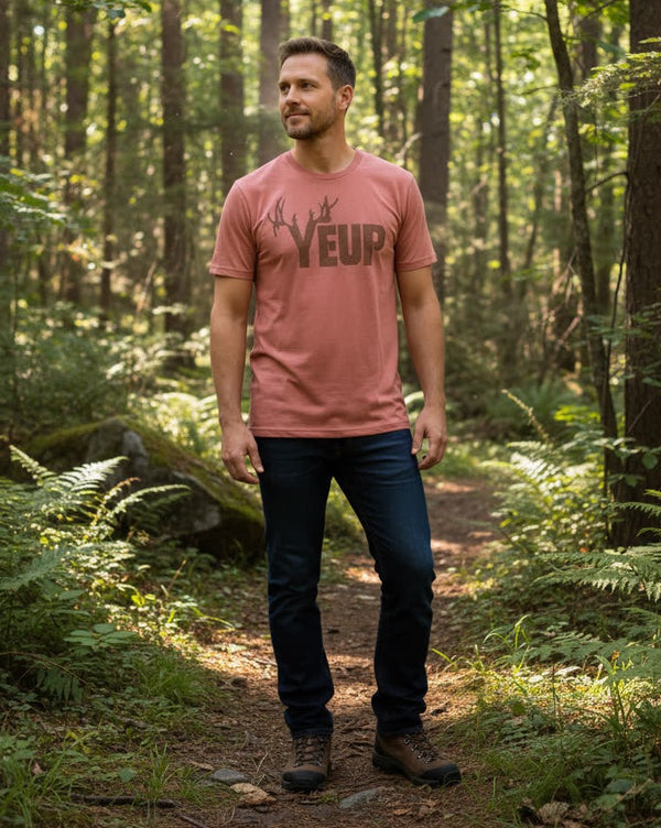 Orange Yeup Graphic Tee